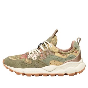 Flower Mountain YAMANO 3 Sneakers Damen Olivgrün | CHRELTGMO