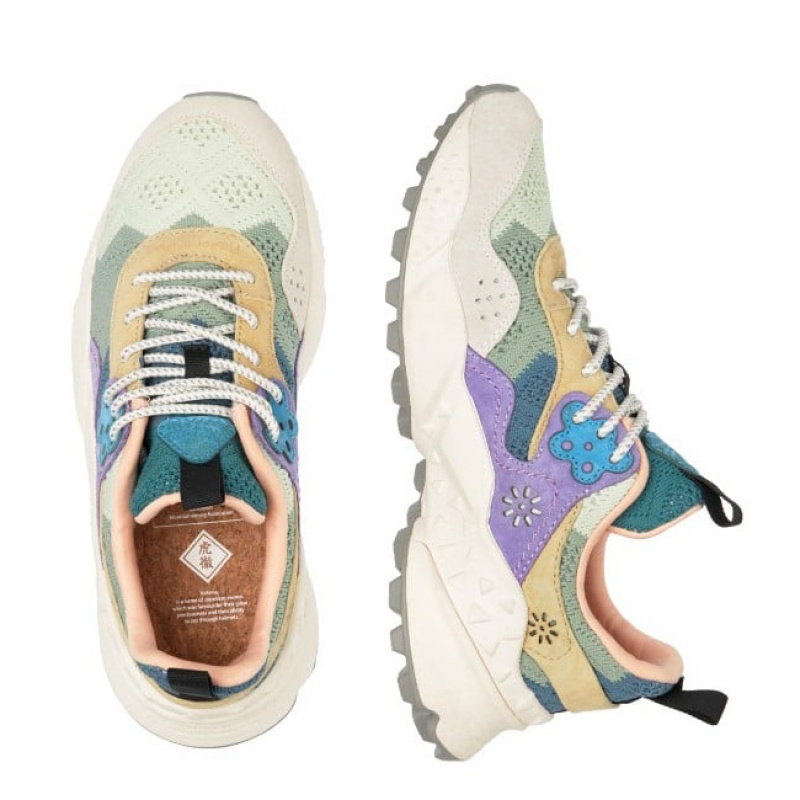 Flower Mountain KOTETSU Sneakers Damen Mehrfarbig | CHOCMHPJL