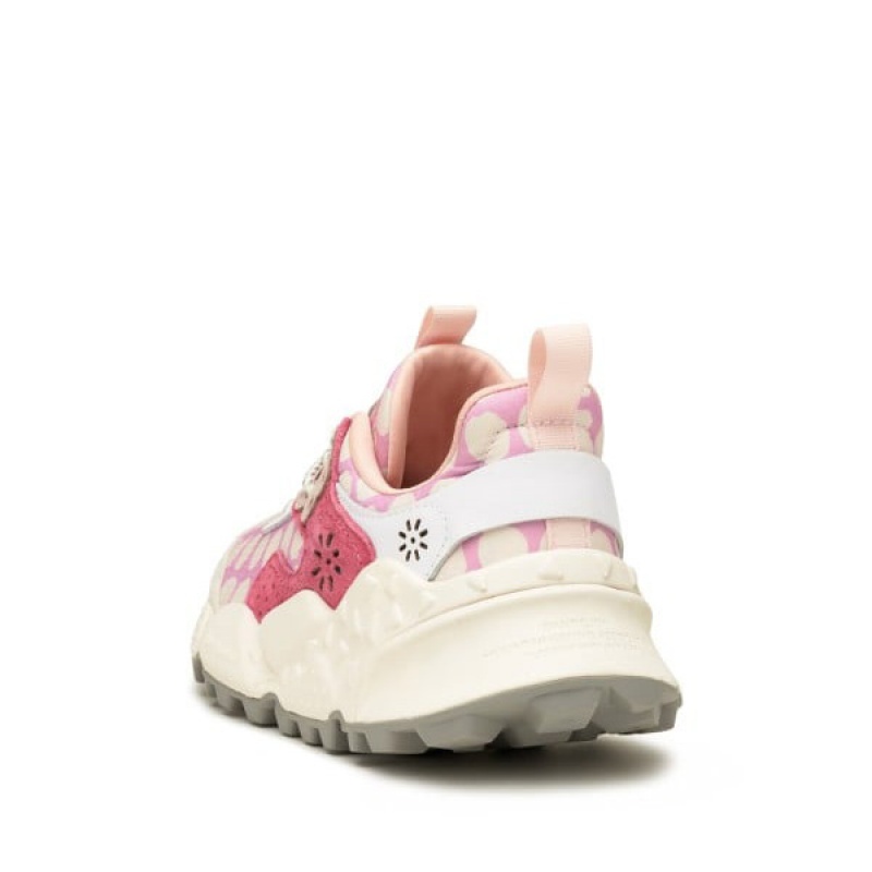 Flower Mountain KOTETSU Sneakers Damen Weiß Rosa | CHRZHFGMU