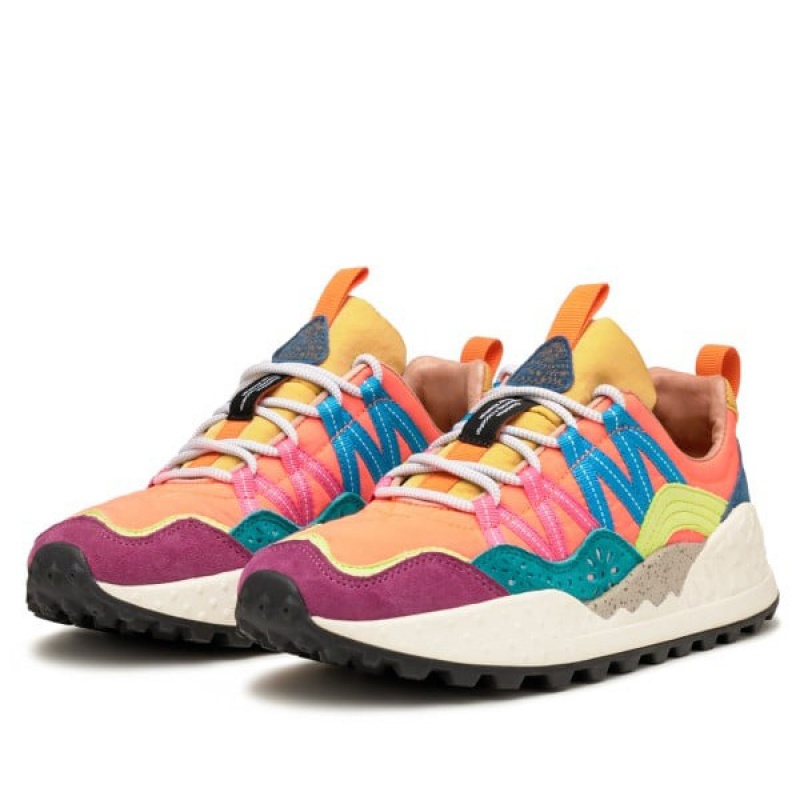 Flower Mountain WASHI Sneakers Damen Mehrfarbig | CHYQGWVSX