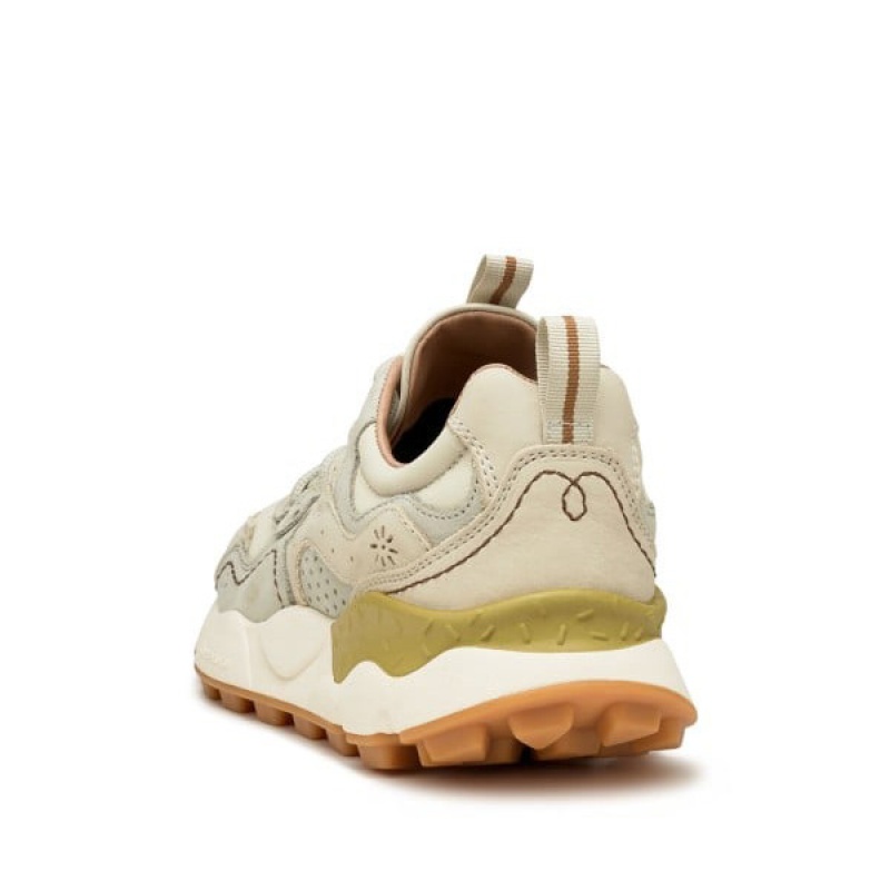 Flower Mountain YAMANO 3 UNI UW Sneakers Damen Beige | CHROZXGVF